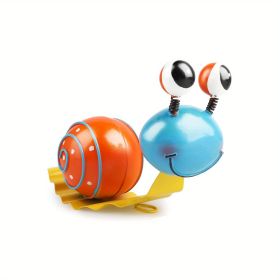 1pc, Metal Crafts Creative Snail, Snail Metal Sculpture, Garden Snail Decor, Wall Hanging Decor, Garden Lawn Decor, Indoor Decor (STYLE: Model A)
